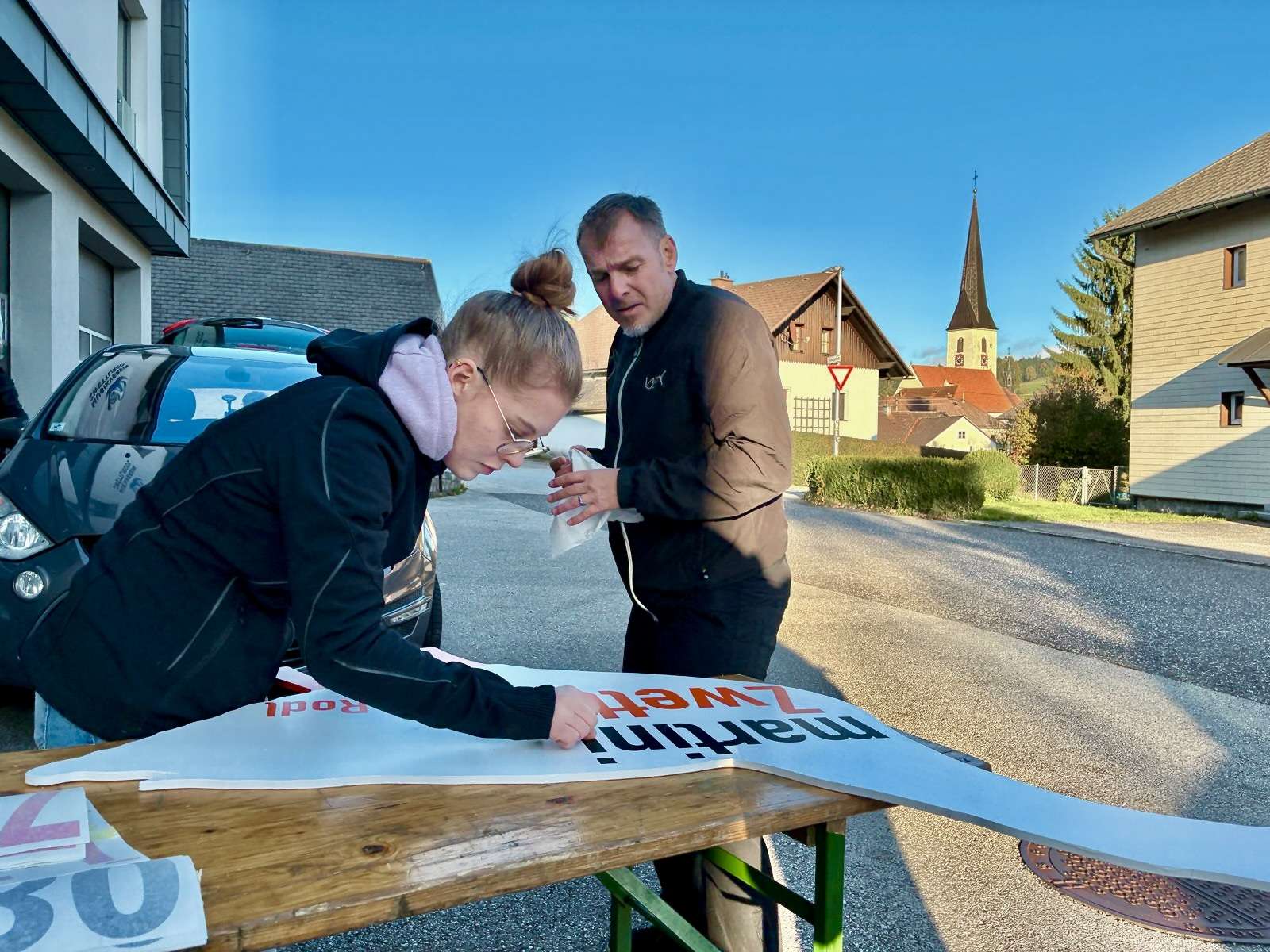 Vorbereitungen Martinikirtag